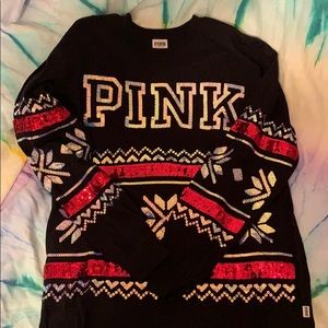 Pink long sleeve tee